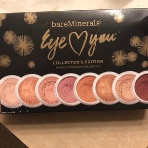 Bare Minerals eyeshadow collection